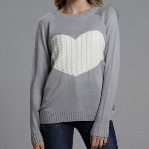 Heart Long Sleeve Sweater